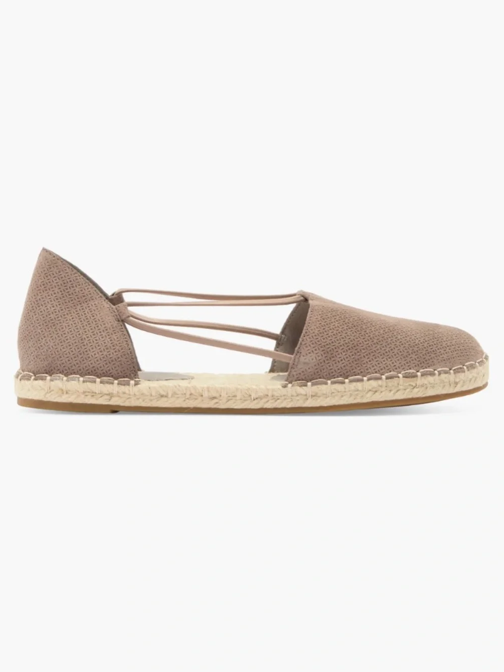 Eileen Fisher Lee Espadrille Flat Natural Beige Suede  Size 9